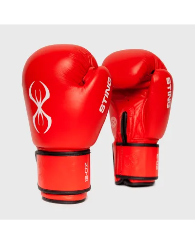 Guante Sting Homologado IBA Rojo